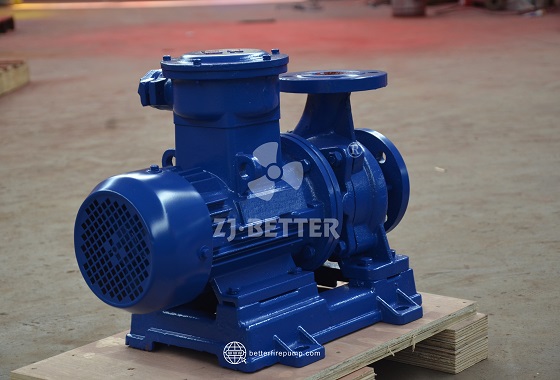 Close-Coupled Motor Fire Centrifugal Pump with Compact Space-Saving Design
