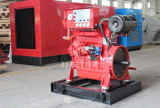 Diesel Engine Driven Fire Pump Power Unit for Emergency Water Supply Without Electricity