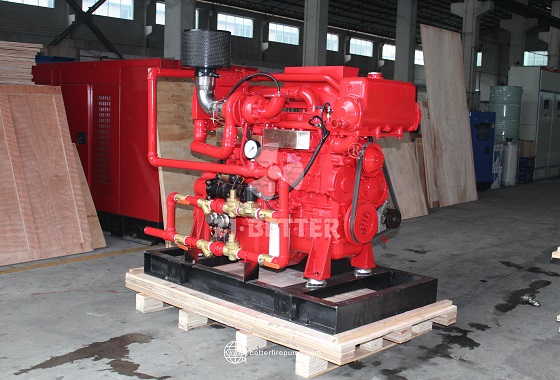 Diesel Engine Driven Fire Pump Power Unit for Emergency Water Supply Without Electricity