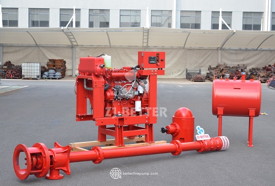 Complete Diesel Fire Pump System with Main Pump and Pressure Maintaining Function