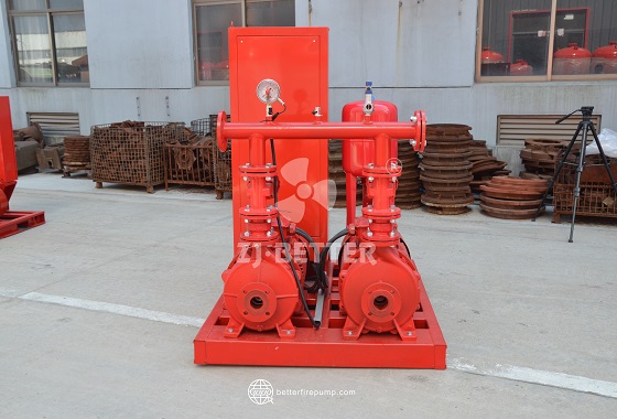 Automatic Fire Jockey Pump Unit to Reduce Main Fire Pump Starts