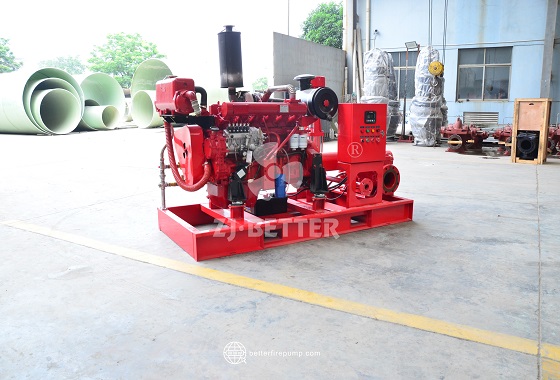 Multi-Application Diesel Engine Fire Pump Unit for Complex Fire Protection Systems