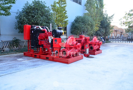Dual Pump Diesel Fire Pump System for Uninterrupted Water Supply