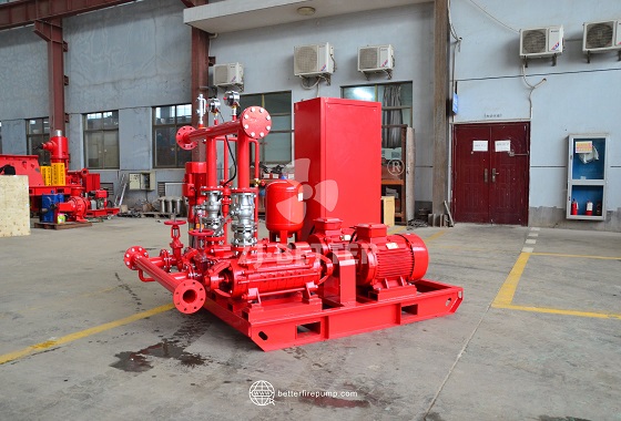 Heavy-Duty Diesel Driven Fire Pump Unit for High-Pressure Firefighting Water Supply