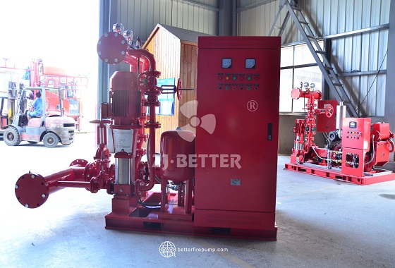 High-Efficiency Constant Pressure Fire Water Supply System for Multi-Application Use