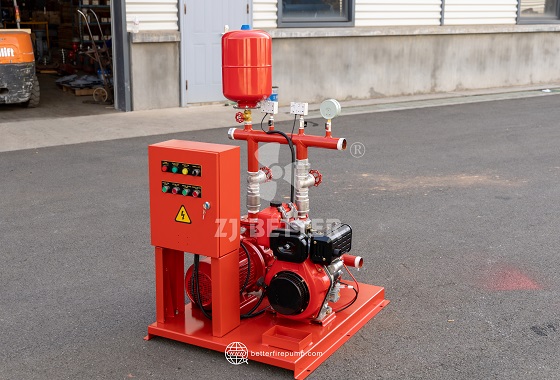 Smart Dual Jockey Pump Systems Improving Fire Water Supply Stability
