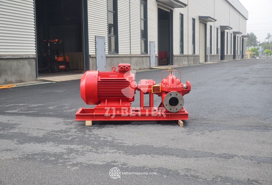 Low-Vibration Motor Fire Pump for Reliable Protection of Critical Facilities