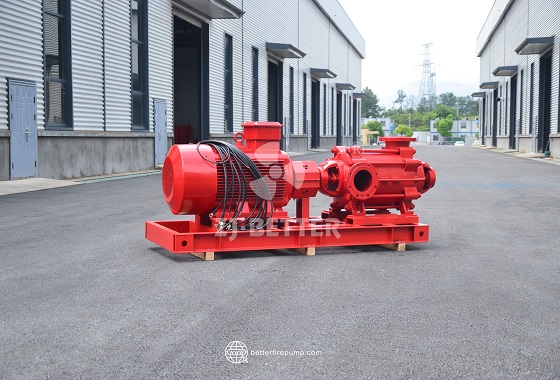 Intelligent Control High-Performance Electric Fire Pump Unit for Continuous Water Supply
