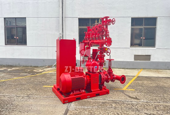 High Pressure Fire Water Supply Solutions with Vertical Multistage Fire Pump Systems