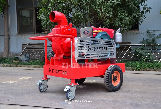 High Capacity Mobile Fire Pump Units for Forest and Wildland Firefighting