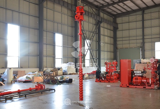 High Efficiency Deep Well Fire Pump Equipment for Continuous Fire Protection Water Supply