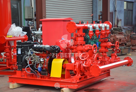 Complete Electric Fire Pump System for Sprinkler and Hydrant Applications
