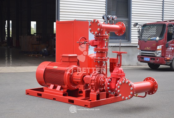 Integrated Vertical Inline Fire Pump and Pressure Stabilization System for Industrial Facilities