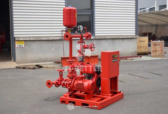 High Performance Centrifugal Fire Pump for High Flow Water Supply