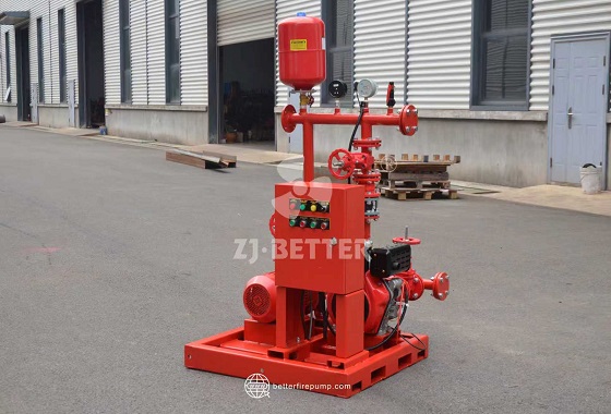 High Performance Centrifugal Fire Pump for High Flow Water Supply