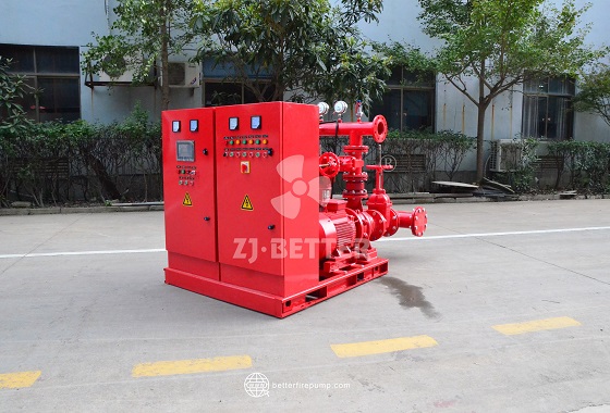 High-Safety Electric Fire Pump System for Critical Area Fire Protection