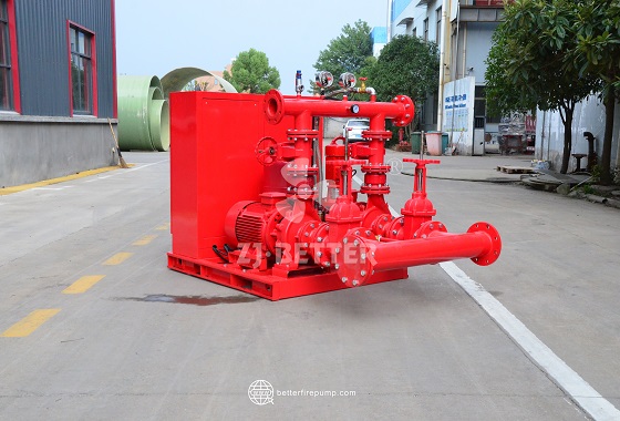 High-Safety Electric Fire Pump System for Critical Area Fire Protection