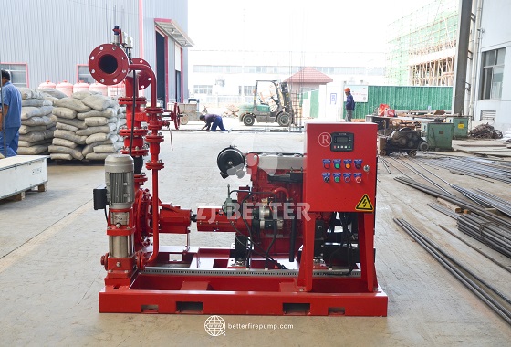 Industrial Diesel Multistage Fire Pump Equipment for Stable Water Supply