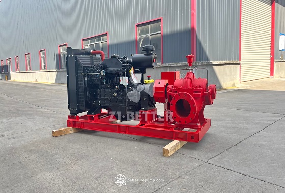 Durable Diesel Engine Fire Pump Package for Critical Infrastructure Fire Protection