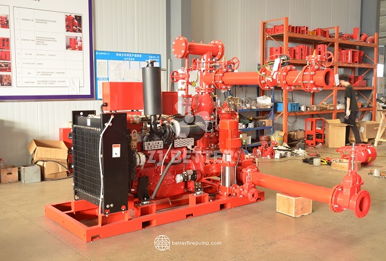 High Efficiency Horizontal Split Case Fire Pumps Enhancing Fire Water Supply Capacity