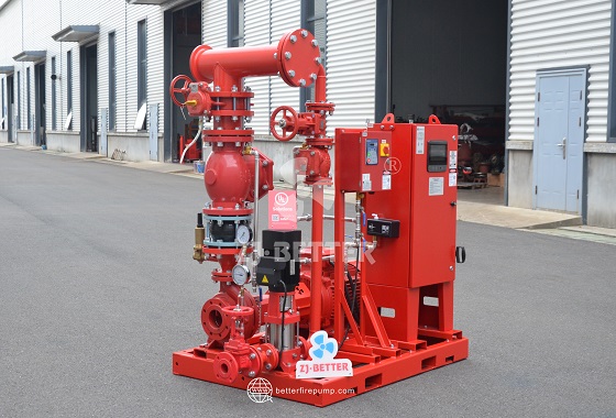 Building Fire Pipeline Pressure Stabilization Solutions with Vertical Fire Pump Equipment