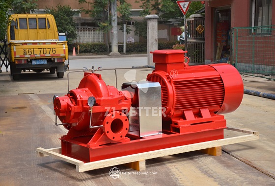 Reliable Motor Driven Fire Pump Unit for Automatic Fire Sprinkler Systems