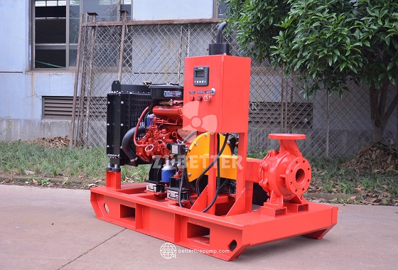 Powerful Diesel Fire Pump Unit for Continuous Heavy-Duty Operation