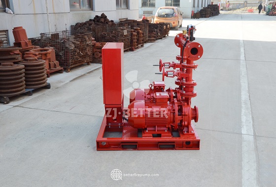 Small Capacity Electric Fire Booster Pump for Automatic Fire Systems