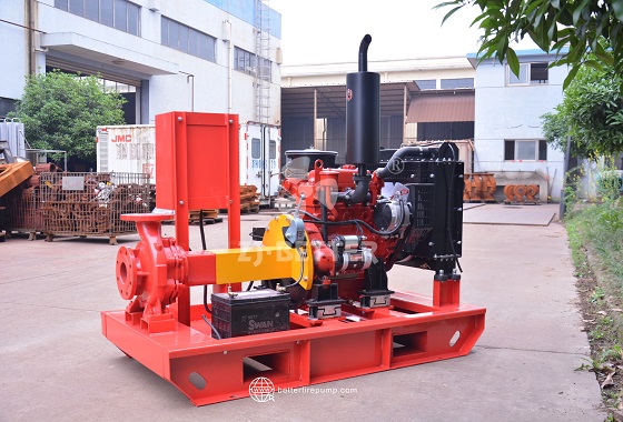 Powerful Diesel Fire Pump Unit for Continuous Heavy-Duty Operation