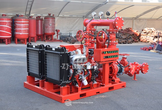 Energy Optimized Diesel Fire Pump for Stable Performance