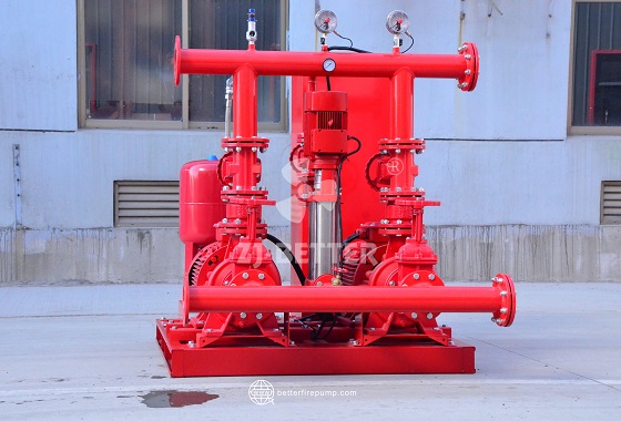 Multi-Functional Fire Water Supply System Integrating Pressure, Supply, and Control