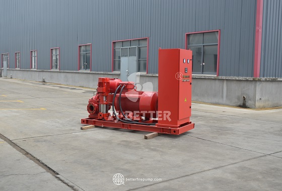 Electric Motor Driven Horizontal Fire Pump Unit for Efficient and Stable Fire Water Supply