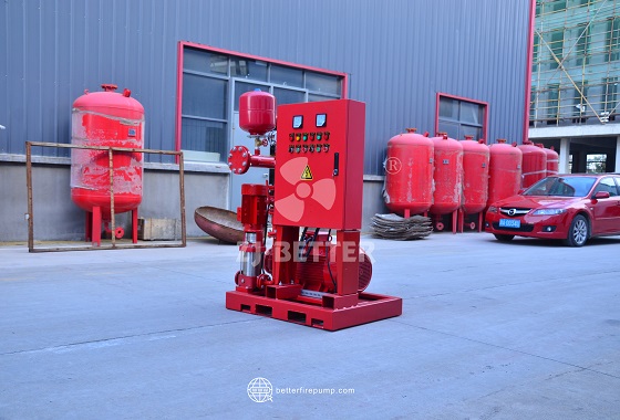 Compact Pressure Stabilizing Fire Pump Systems for Space-Limited Pump Rooms