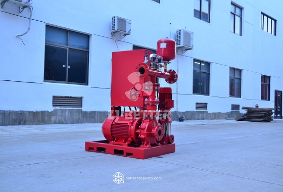 Compact Pressure Stabilizing Fire Pump Systems for Space-Limited Pump Rooms