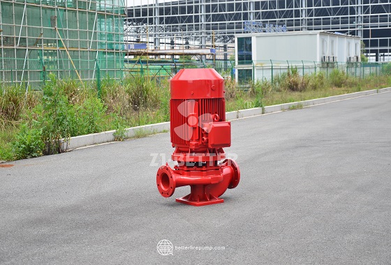 Electric Vertical Inline Fire Pump Solution for Automated Water Supply Control