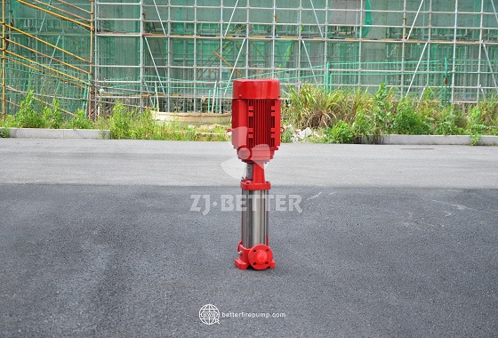 Reliable Vertical Inline Fire Pump for Commercial Fire Protection Applications