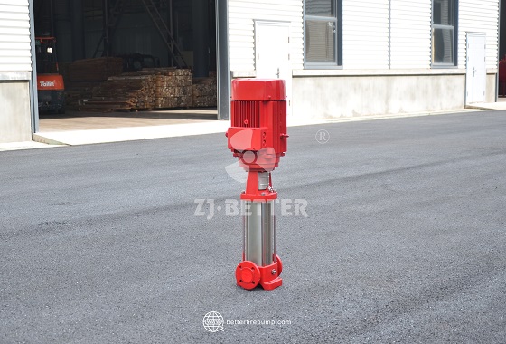 Reliable Vertical Inline Fire Pump for Commercial Fire Protection Applications