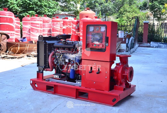 Modular End Suction Fire Pump Solution for Flexible Configuration