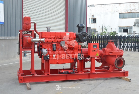 Energy-Efficient Double Suction Diesel Fire Pump for Cost Reduction