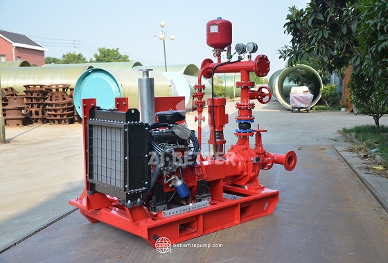 High-Performance Diesel Fire Pump for Stable Pressure Output