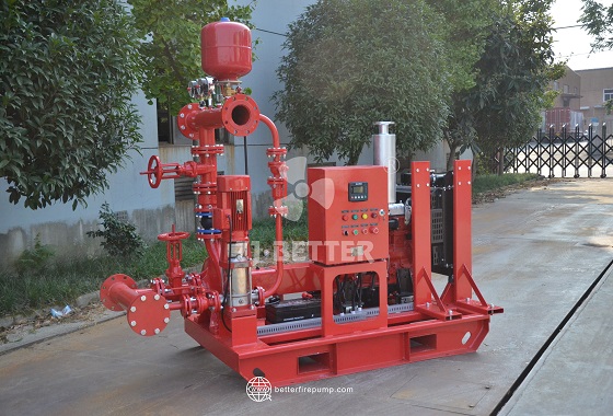 High-Performance Diesel Fire Pump for Stable Pressure Output