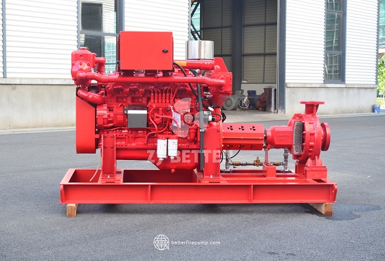 Skid-Mounted Diesel Fire Pump System for Emergency and Fixed Installations