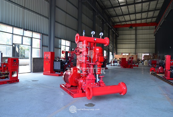 Multistage Centrifugal Vertical Fire Pump for Enhanced Performance and Stability