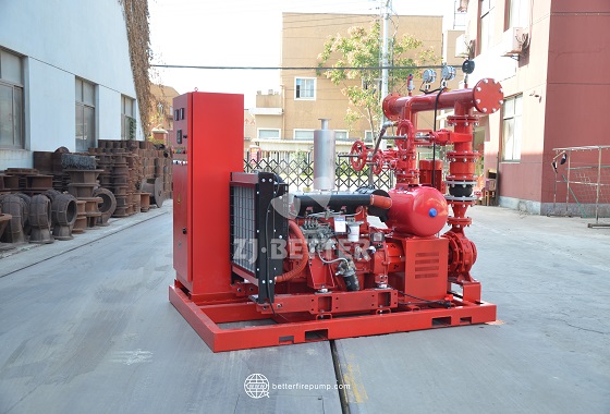 Efficient Portable Fire Pump for Flexible Deployment