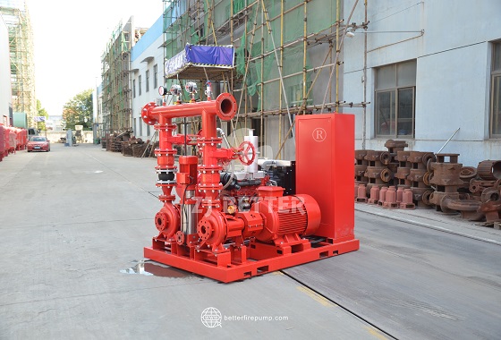 Efficient Portable Fire Pump for Flexible Deployment
