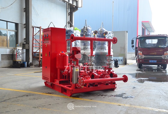Parallel Fire Pump Unit for Improved Redundancy and Reliability