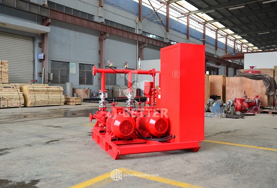 Parallel Fire Pump Unit for Improved Redundancy and Reliability