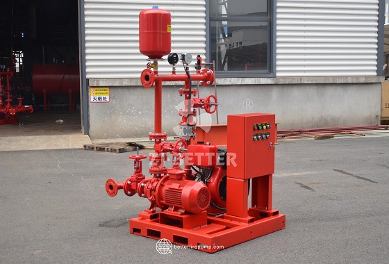 Auxiliary Jockey Fire Pump Unit to Optimize Main Pump Efficiency and Lifespan