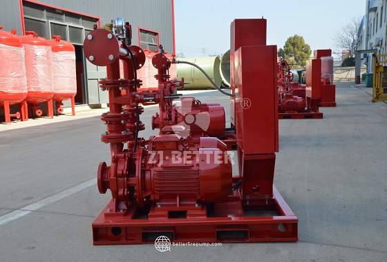 Electric Fire Pump Integrated System Combining Control and Water Supply