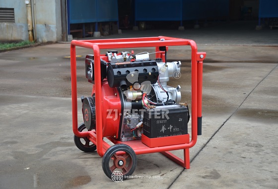 Multi-Application Portable Fire Pump for Temporary and Emergency Use